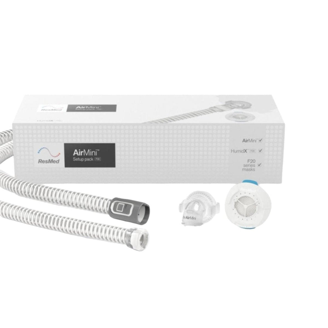 CPAP Portátil ResMed AirMini AutoSet con Mascarilla Yuwell